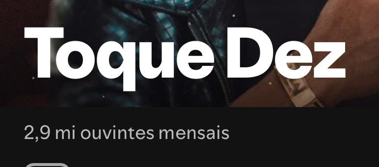 YouTube Charts — Artista Toque Dez